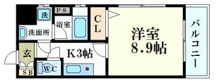 アイビースクエア寺町の物件間取画像